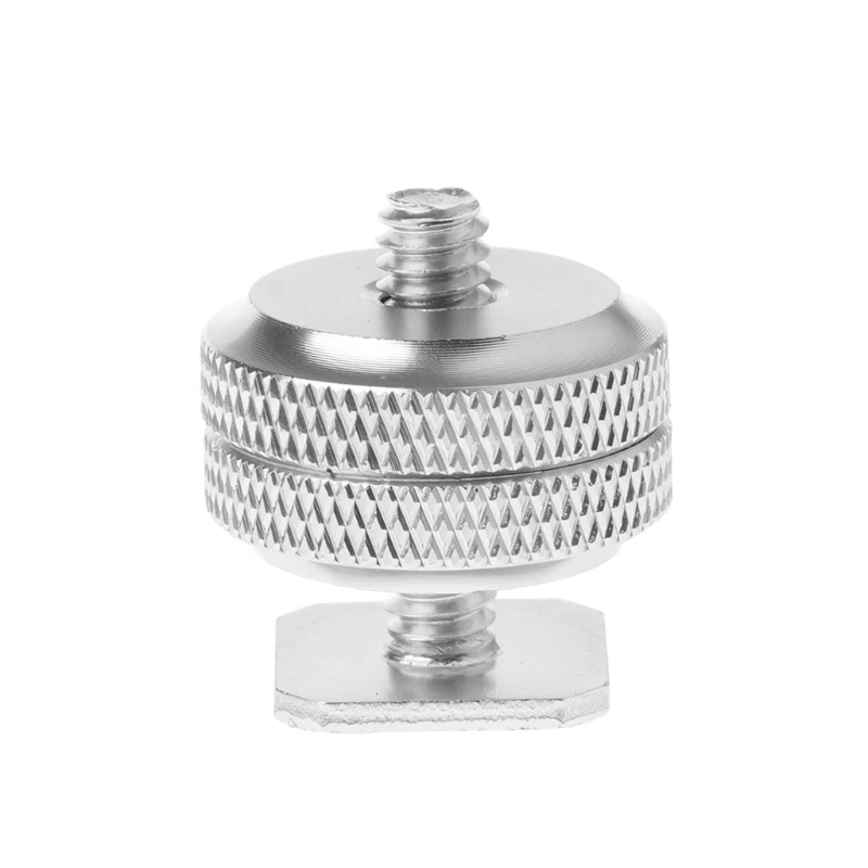 1/4 дюймовый металлический двойной штатив с гайкой Крепление Винт для вспышки