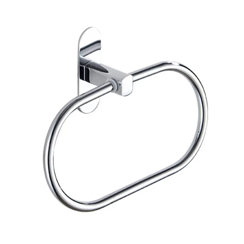 Держатель для полотенец из нержавеющей стали серебристого цвета | Обустройство