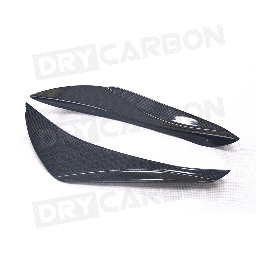 Harga 4 Buah Serat Karbon Mobil Depan Bumper Splitter Canard Pisau Udara Dikelilingi Untuk Toyota GT86 Untuk Subaru BRZ 2014-2016 J Style FRP