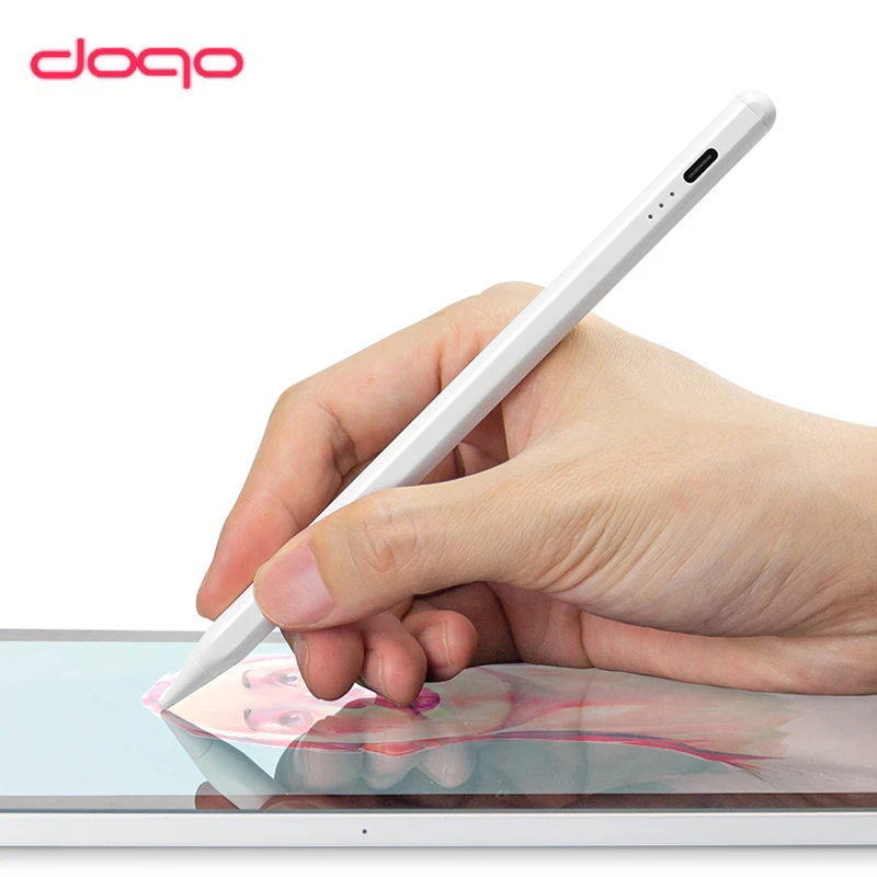 DOQO For iPad Pencil Digital Painting to Apple ipad 2018-2021 With Palm Rejection Magnetic Charge Tilt Sensitivity Pens  Компьютеры