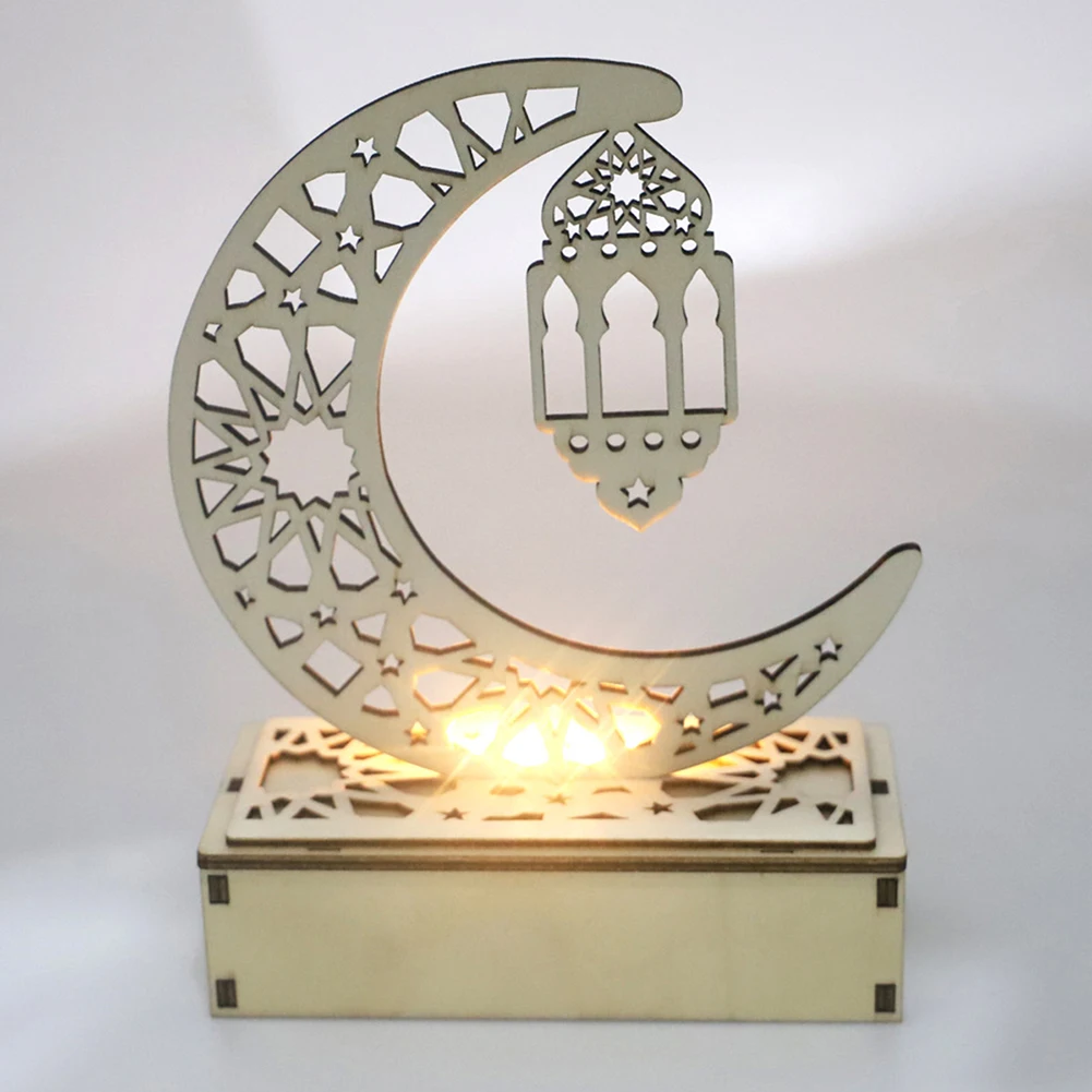 

Children Bedroom Cute Night Lamp Ramadan Muslim Festival Home Decorative Lamp for Kids Adults Bedroom New Year Gift