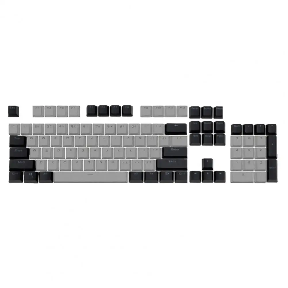 

104Pcs ABS Stylish Backlight Keycaps Replacement Mechanical Keyboard Accessory