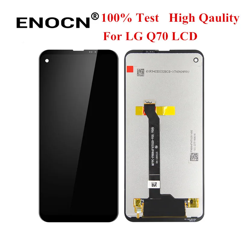 

Original 6.4" LCD For LG Q70 LCD Display With Touch Screen No Dead Pixels Digitizer Assembly Replacement LCDs LM-Q620WA LM-Q730N