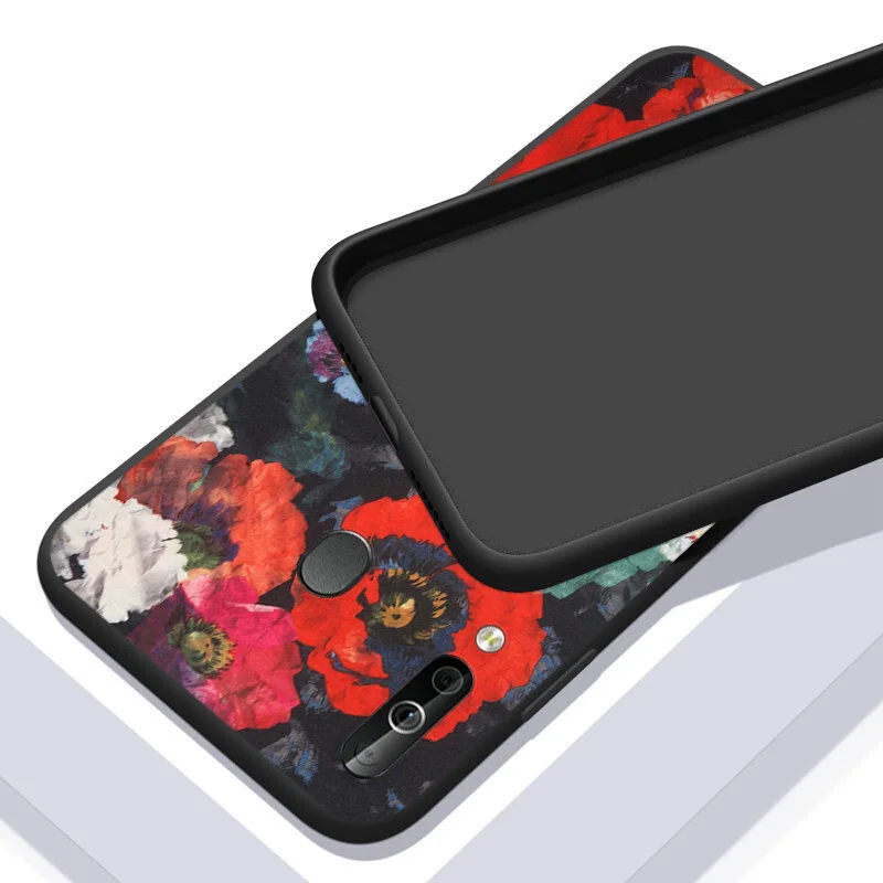 

Van Gogh Star flower for Samsung Galaxy A90 A80 A70 A70S A60 A50 A50S A40 A40S A30 A20 A10 A2 Core Black Phone Case