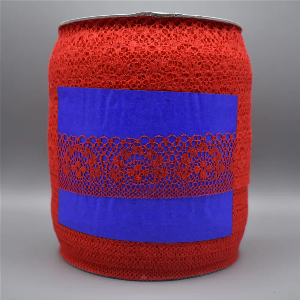 Оптовая продажа 300 ярдов/рулон высокое качество красивое белое кружево лента