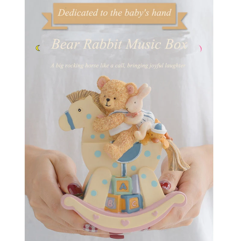 Новая музыкальная шкатулка love baby love child Canon DVD bear музыкальная живопись ручная работа Рождественский подарок на день рождения