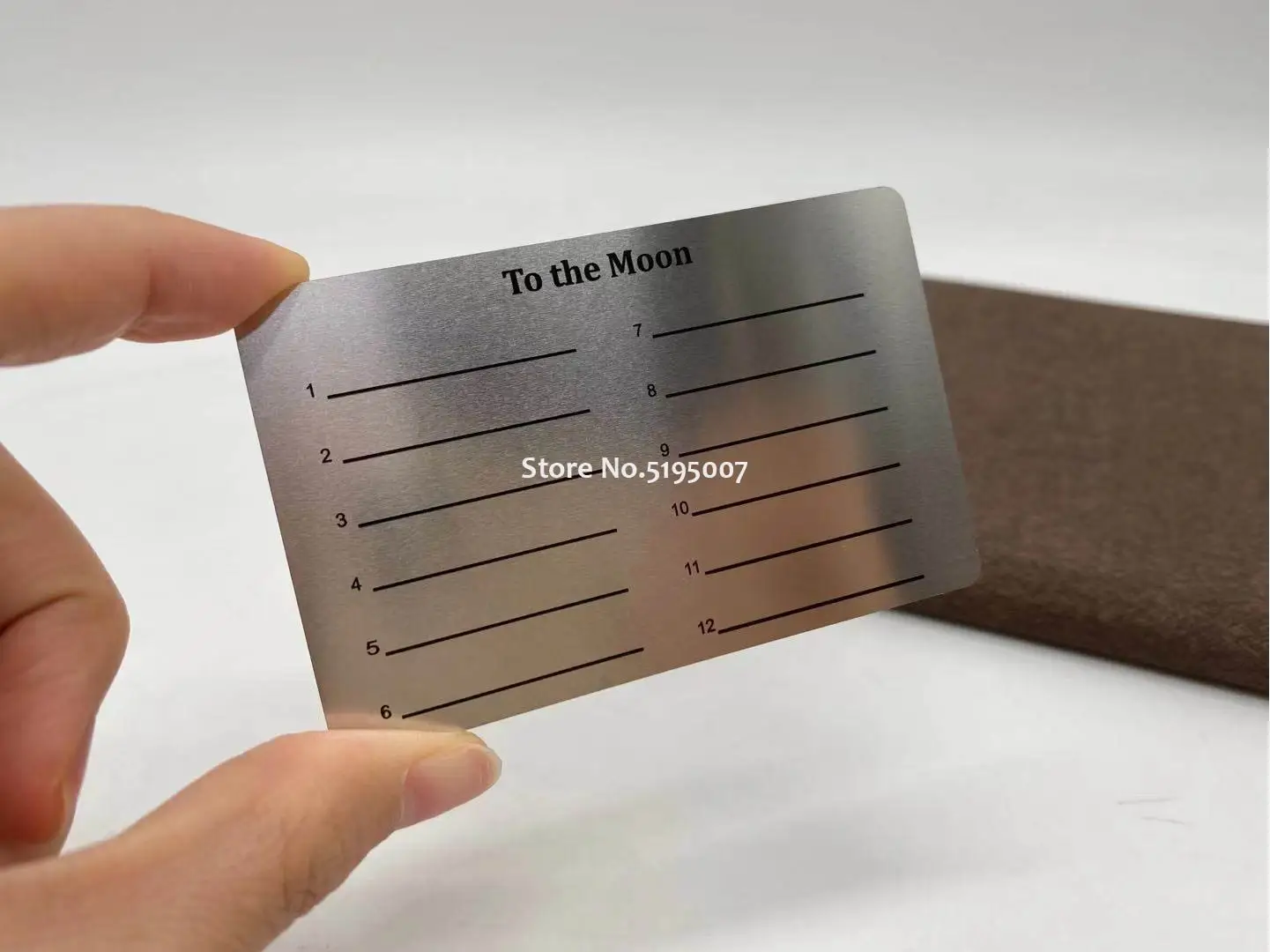 Cheap stainless steel metal business card color printing carte de visite metal visiting card