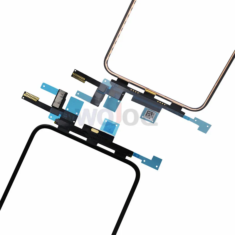 Сенсорный экран дигитайзер стеклянная панель объектива для iPhone 11 X XS XR Max внешний