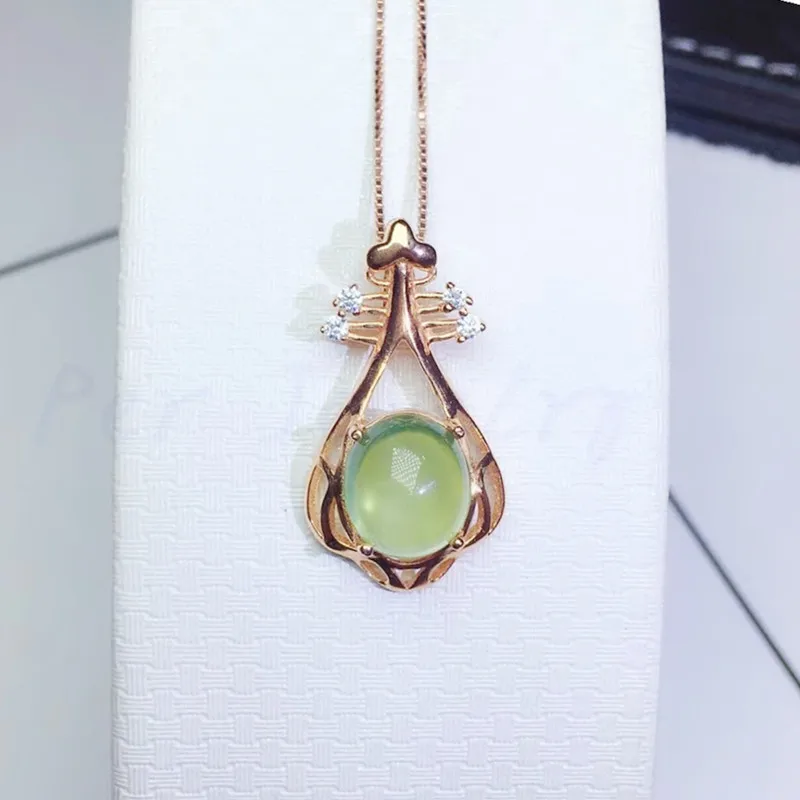 Натуральное ожерелье в стиле прехнит бесплатная доставка 2.6CT драгоценный камень