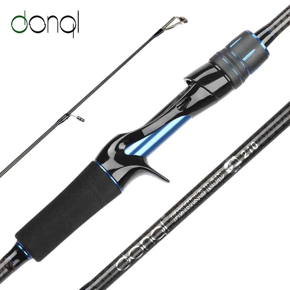 

DONQL 2 Sections Fishing Rod M power Carbon Casting Rod 2.1M 2.4M Carp Feeder Spinning Fishing Rod Fast Action