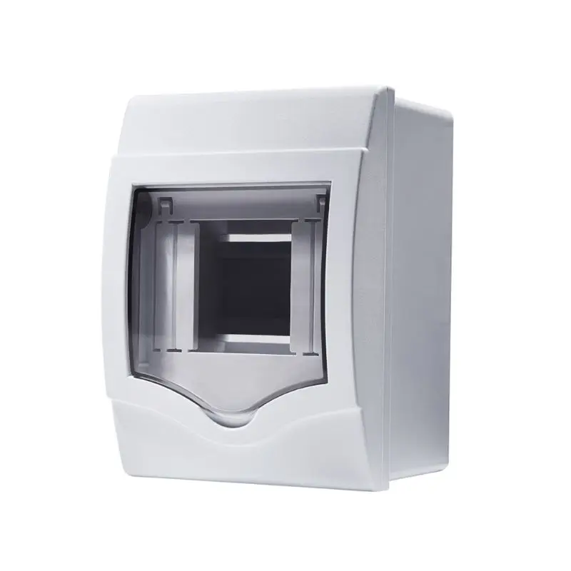 

Durable Plastic Electrical Distribution Box Home Lighting Box for 2-4/5-8/9-12 Ways Surface Mounted Circuit Breaker