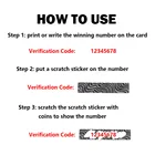 Наклейки с узором зебры, 8x45 мм, 1000 шт.