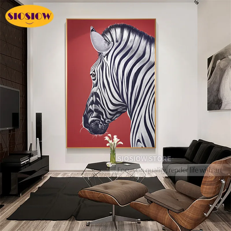 Набор для алмазной вышивки Зебра картина 5d сделай сам с квадратными стразами из