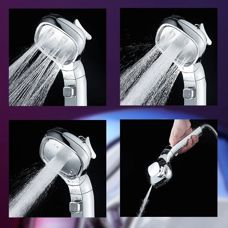 Насадка для душа MOLI многоцветная с 4 режимами подачи воды | Строительство и ремонт