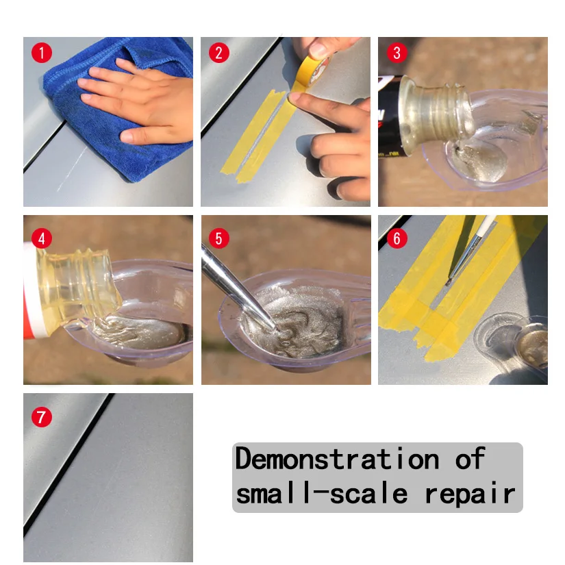 Ручка для ремонта царапин в автомобиле 4 цвета ремонтная ручка ухода за