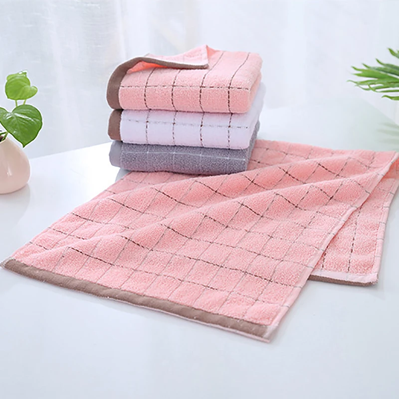 Полотенце домашнее повседневное простое жаккардовое маленькое квадратное