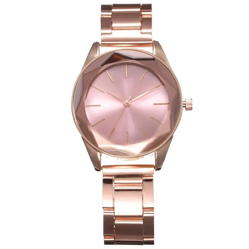 Женские кварцевые часы с сетчатым браслетом золотистые Элегантные Роскошные