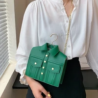 unusual womens bag 2021 new leather shoulder bag ladies personality casual fashion luxury designer funny chain crossbody bag