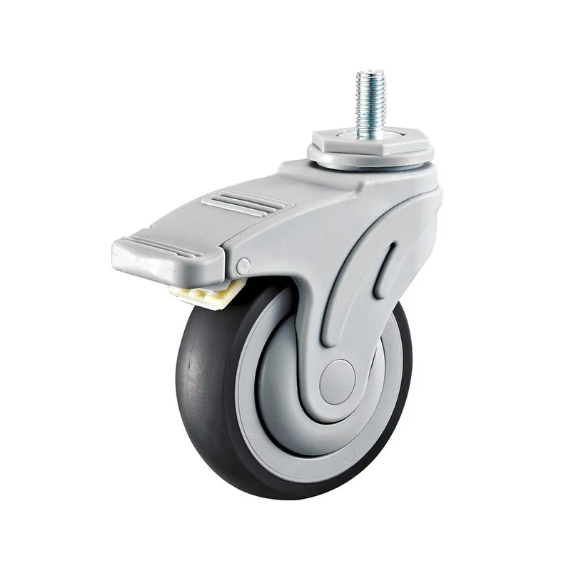 

Бесшумное универсальное пластиковое колесико TPR Больничная кровать Медицинская косметическая индустрия Бесшумная Нескользящая Износостойкая