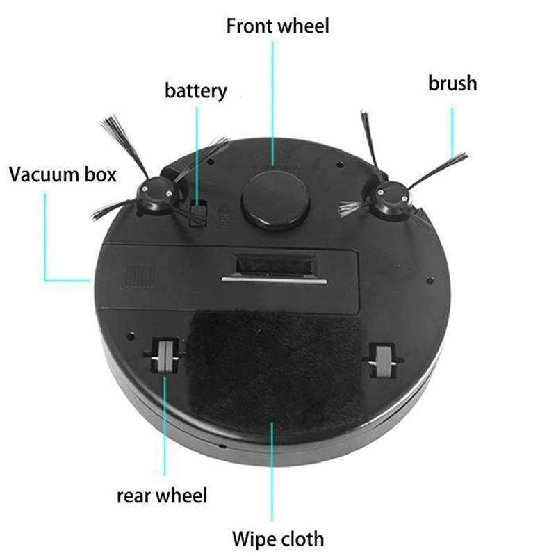 Multifunctional Smart Floor Cleaner 3-In-1 Auto Rechargeable ing Robot Dry Wet Vacuum | Бытовая техника