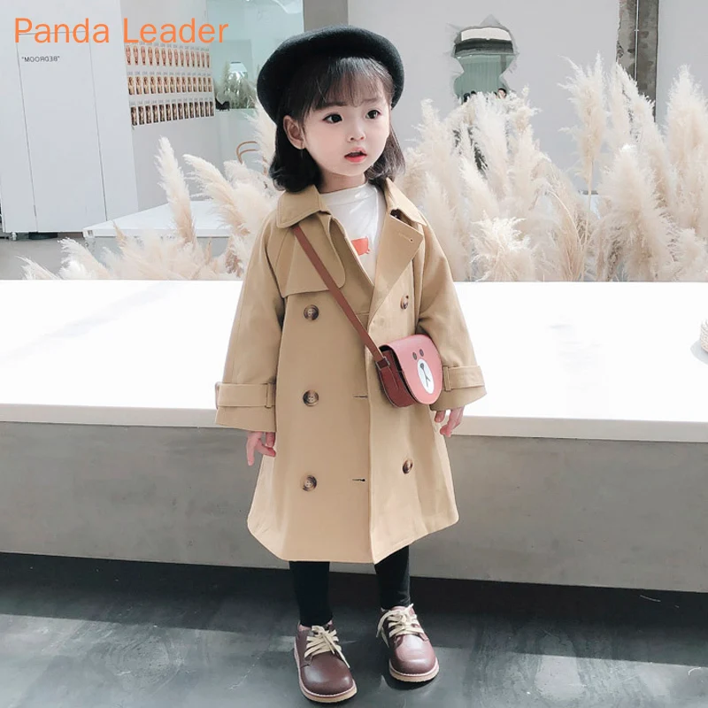 

Girls Long Jacket 2022 Fashion Baby Girls Trench Coats Toddler Coats Kids Casual Style outerwear Spring Autumn Children Clothing