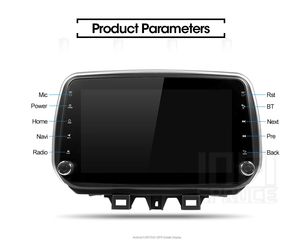 32G DSP Android 9,0 автомобильный dvd для hyundai Tucson/ix35 с Радио Стерео gps навигацией автомобиля стерео видео медиаплеер