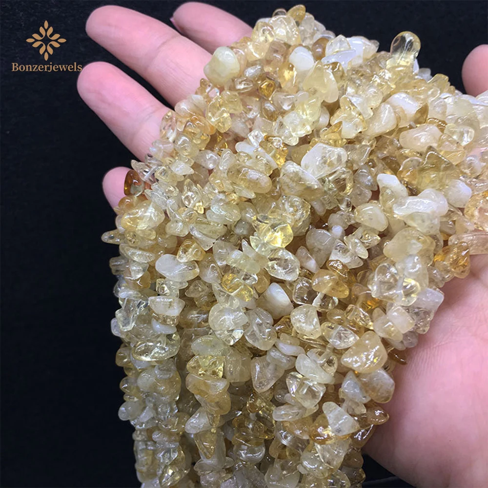 

Natural Citrines Yellow Quartz Chip Crystal Stone Rock Polished Gravel Specimen Natural Stones And Minerals Beads