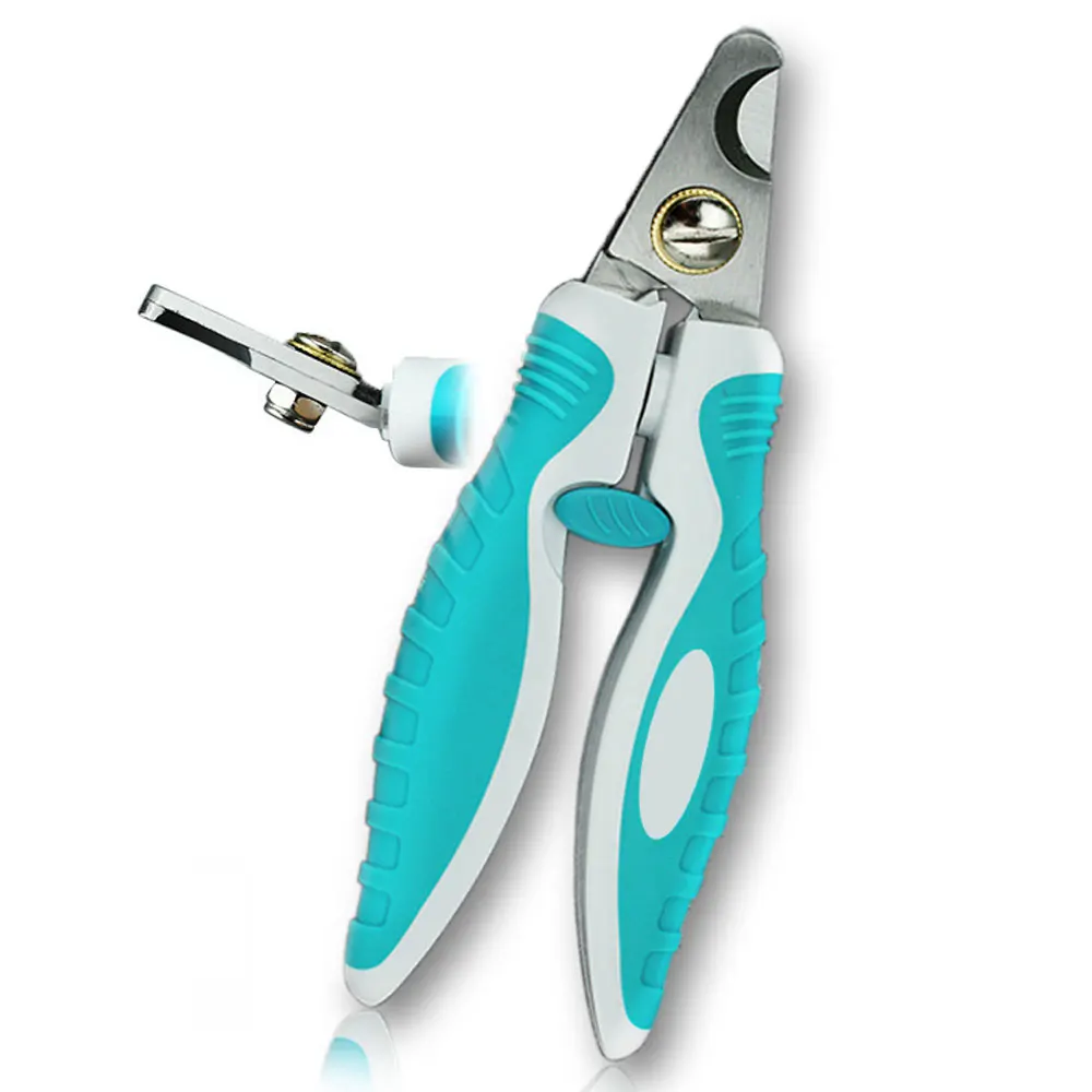 

Новые кусачки для ногтей для собак с защитной защитой, профессиональный комплект для ухода за собаками, противоскользящая эргономичная руч...