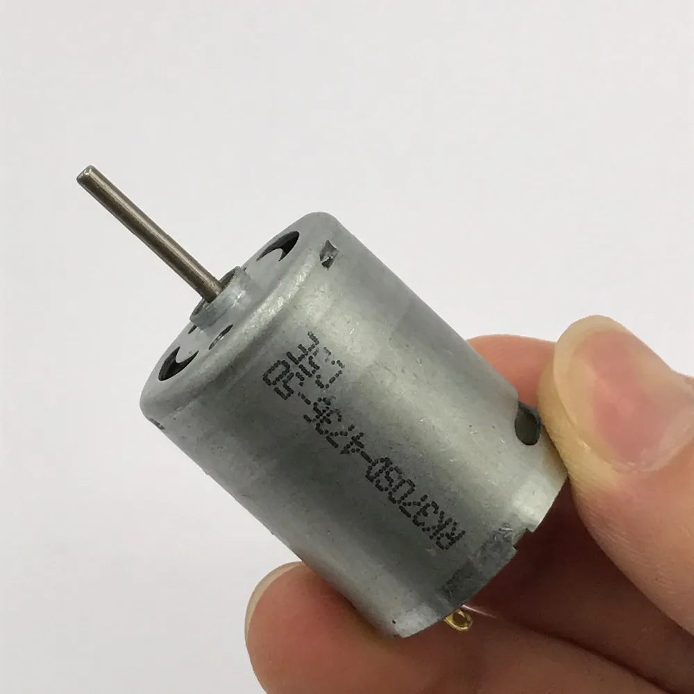 RK-370SD-4736 двигатель с угольной щеткой, постоянный ток, 3-12 В, 44000 об/мин, высокая скорость, высокая мощность, большой крутящий момент, «сделай сам», Радиоуправляемый автомобиль, лодка, Игрушечная модель