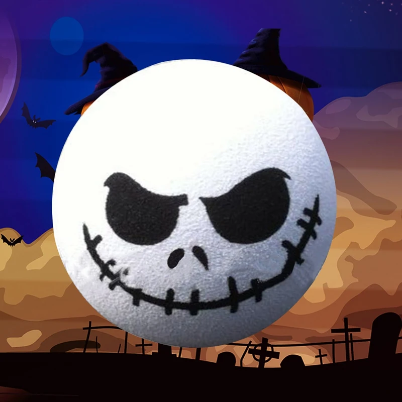 Пугающая круглая накладка на голову с демоном черепом рот очаровательные