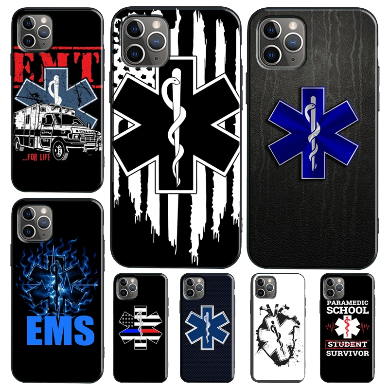 Чехол EMT EMS Medical для iPhone 7 8 6S Plus SE 2020, чехол для iPhone X XR XS 11 14 12 13 Pro Max mini