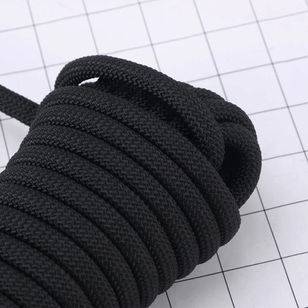 

10M 10mm Thickness Tree Climbing Safety Sling Rappelling Rope Auxiliary Cord Equipment (Random Color)