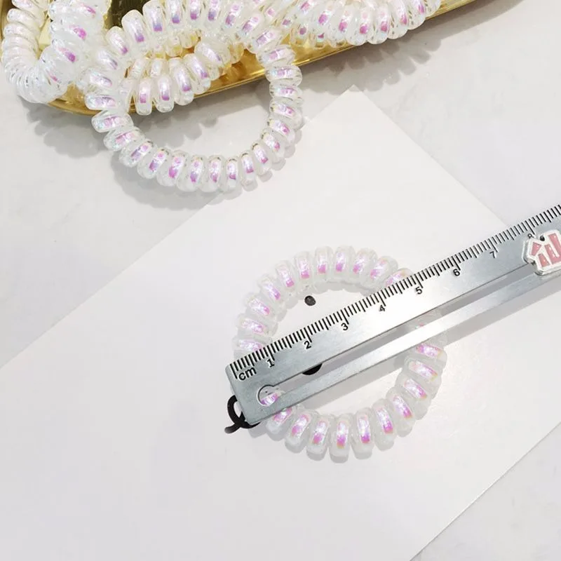 Новые блестящие разноцветные переливающиеся туфли Женская резинка телефонный