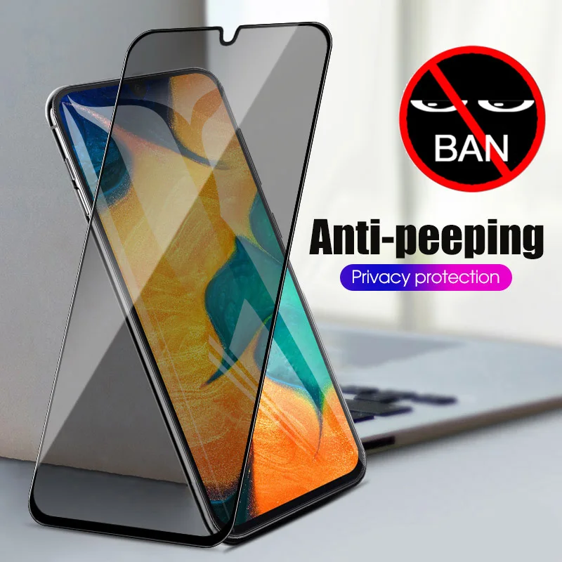 Антишпионское Защитное стекло для samsung S10 Lite S10E J4 J6 J8 Core Plus M10 M20 M30 M40 стекло анти Пип-пленка