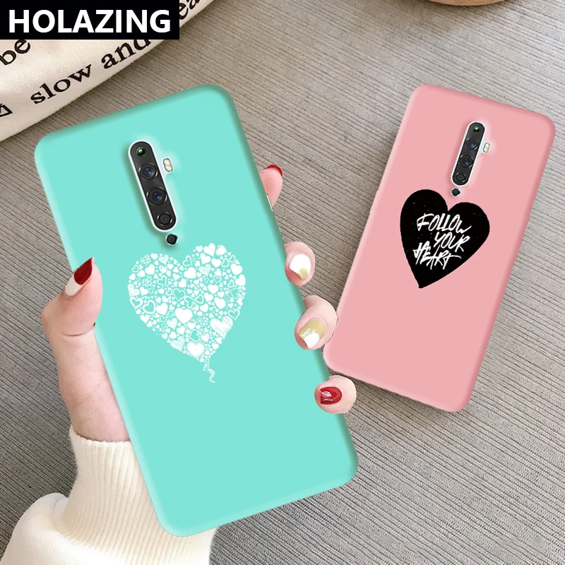Силиконовый чехол для OPPO Reno2 Z F Reno 10x zoom R17 R15 R15X K5 K3 с надписью Следи за сердцем