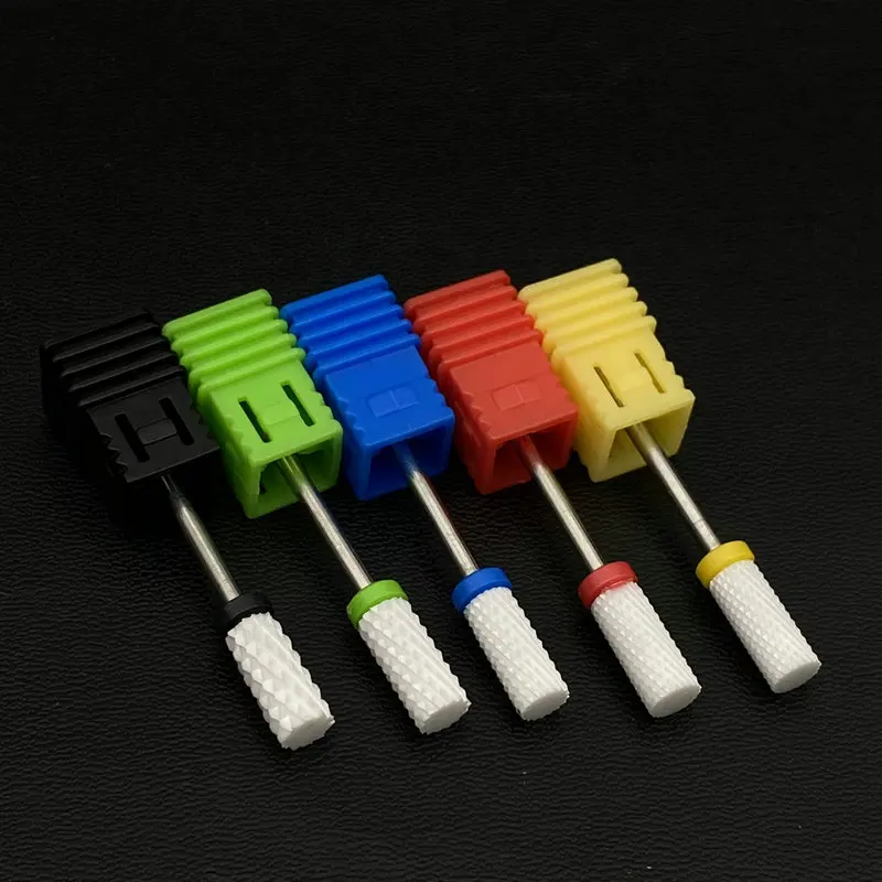 

Ceramic Nail Drill Bit Electric Nail Milling Cutter for Manicure Pedicure Remove Nail Polish Dental Ceramic Burs 1pc