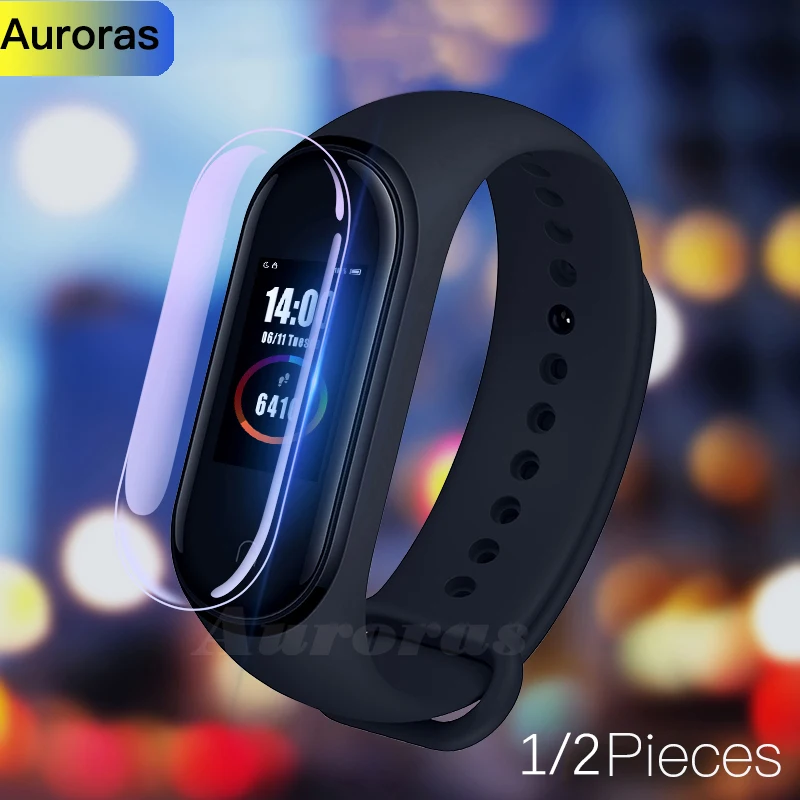 1/2 шт. для смарт часов Xiaomi Mi Band 4 защитная пленка экрана закаленное стекло защитный