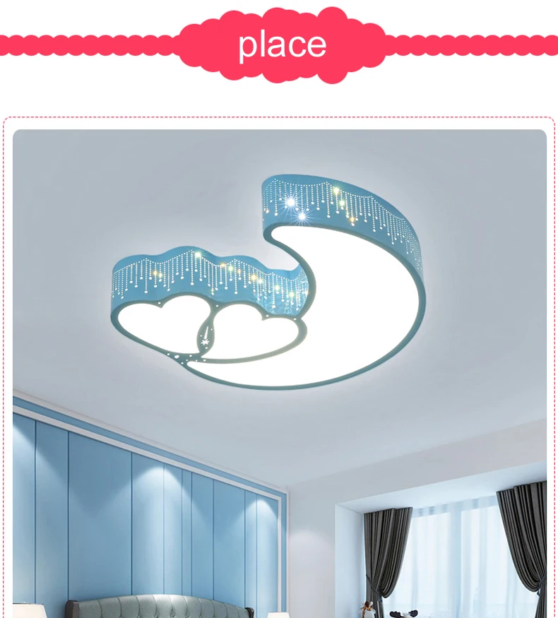Modern Ceiling Lights for Living Room Nordic Children Room Light Kids Room Decoration Lights LED Ceiling Lamps Modern Lighting