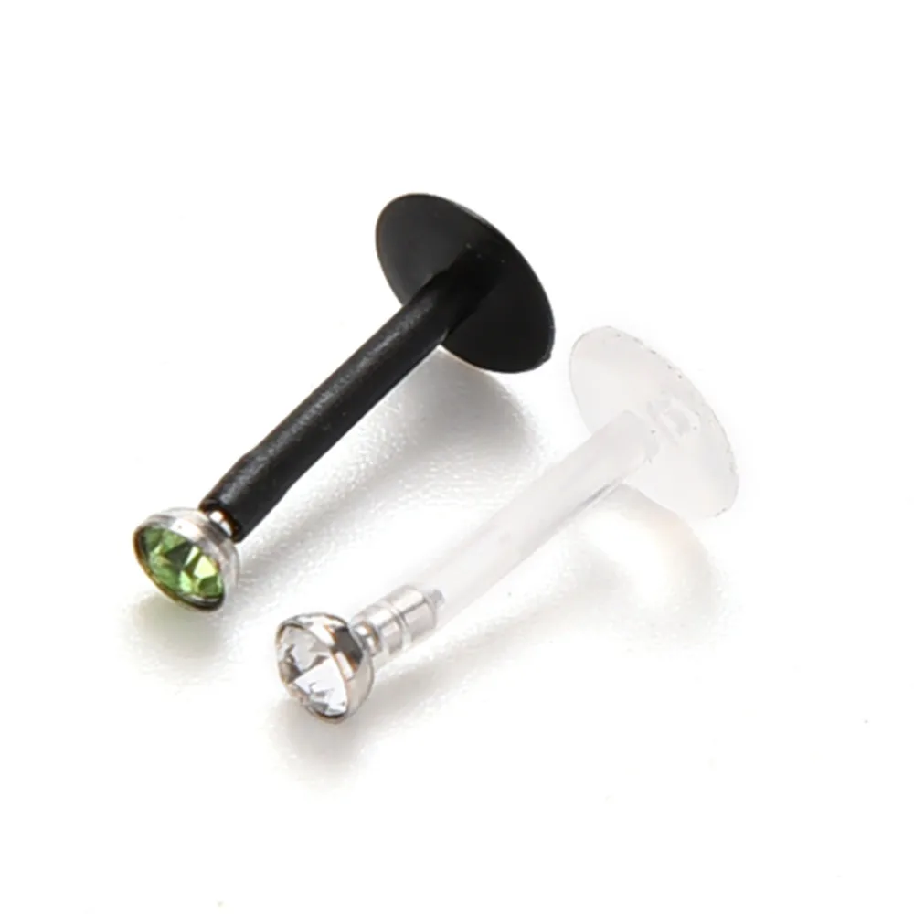 10 шт./пакет модные сапоги в панковском стиле бар акриловый кристалл серьги