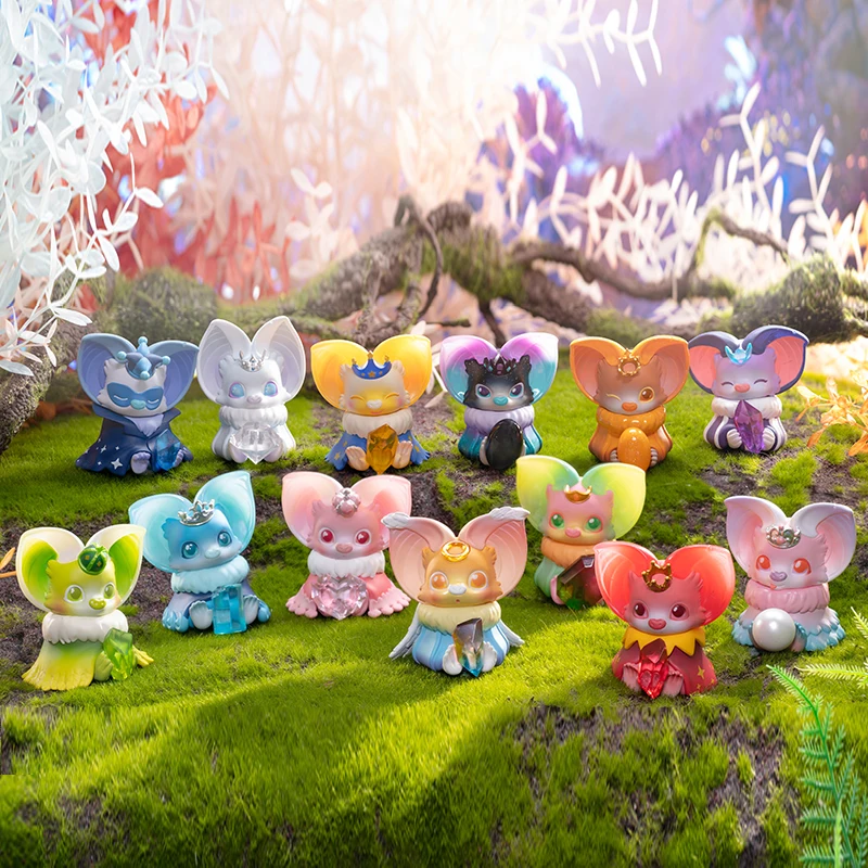 USER-X POP MART YOKI de piedras preciosas serie de Pr&iacute;ncipe ciego caja acci&oacute;n Kawaii figuras de juguete anime Regalo de Cumplea&ntilde;os constelaci&oacute;n-1