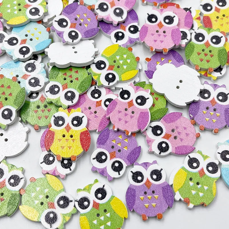 25/50/100 шт. Детские разноцветные картонные пуговицы|sewing crafts|button kidsbuttons buttons |