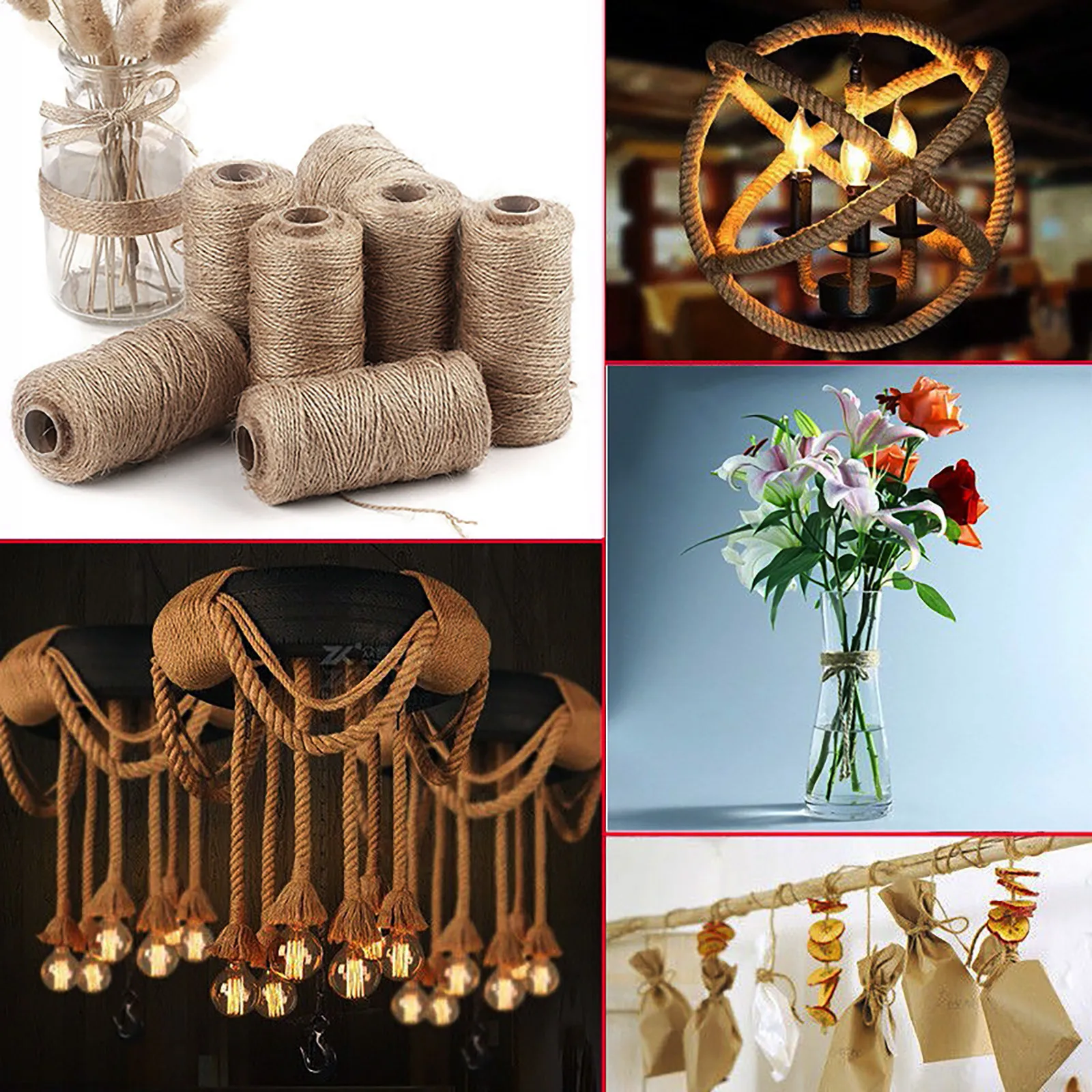 Льняные шнуры ручной работы веревка для завязывания канат джутовый льняные