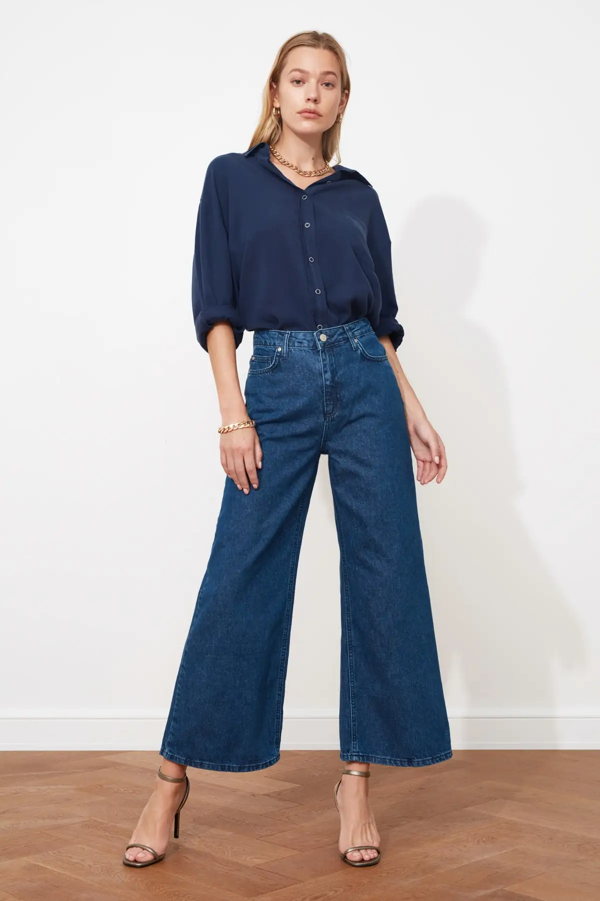 Джинсы с завышенной талией TWOSS20JE0141| |