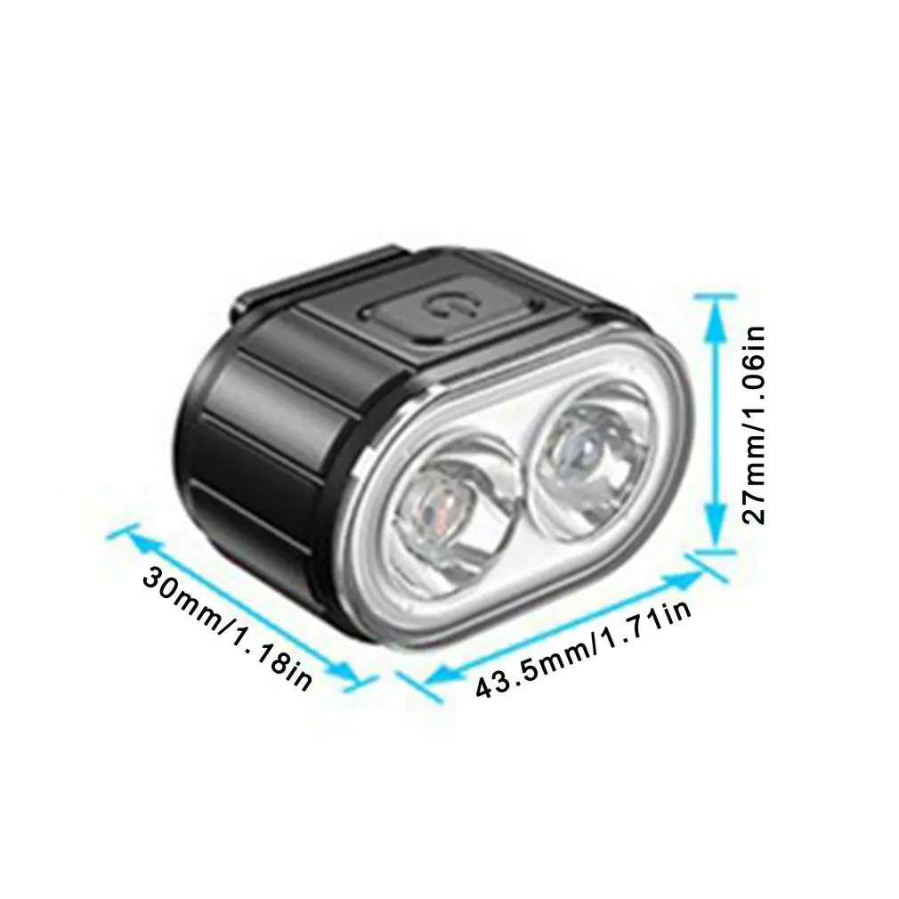 

USB LED Bicycle Light Mountain Headlight Warning Tail Light Set Helmet Light Riding Flashlight IPX5 Waterproof Rearchargeable