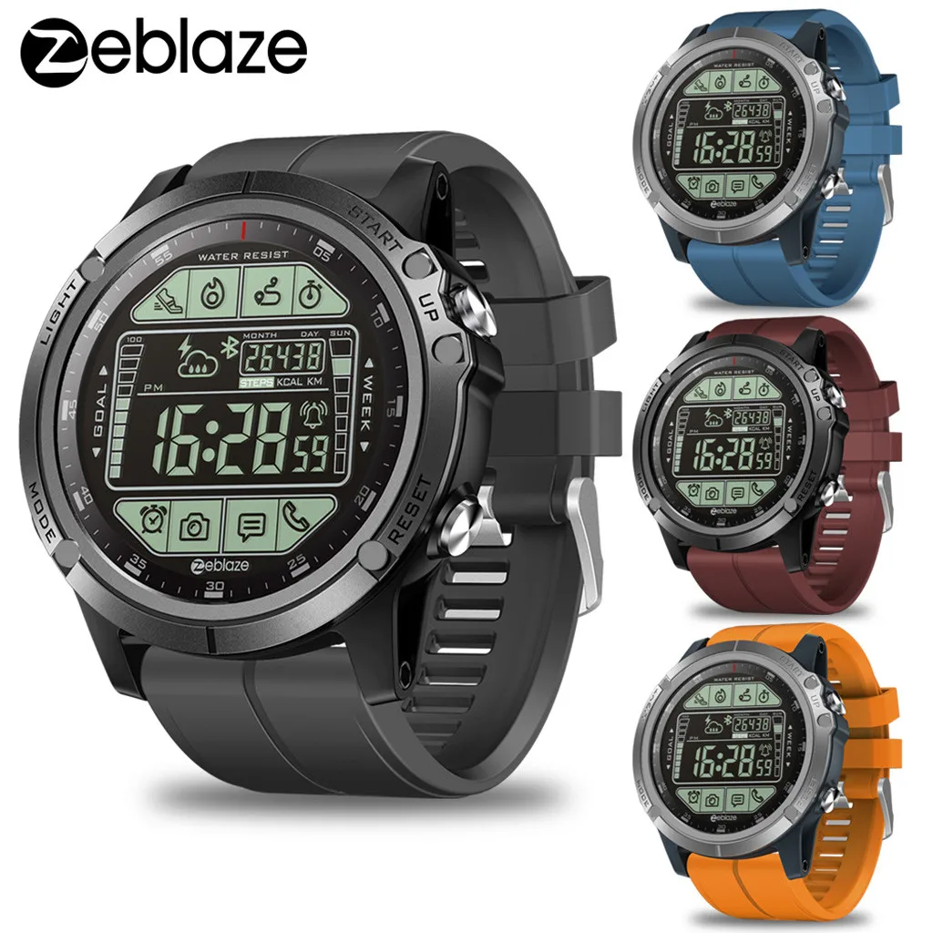 Смарт-часы Zeblaze VIBE3S 1,24 дюймов Дисплей Смарт-часы водонепроницаемые спортивные для IOS/Android mx дропшиппинг