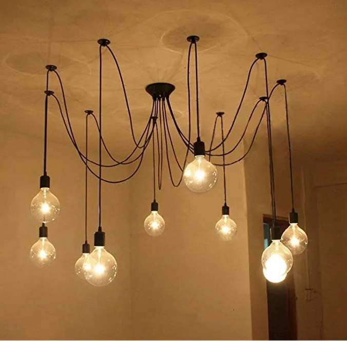 10 турецких люстр лампы кованого железа подвесной светильник черный бар ing Наборы