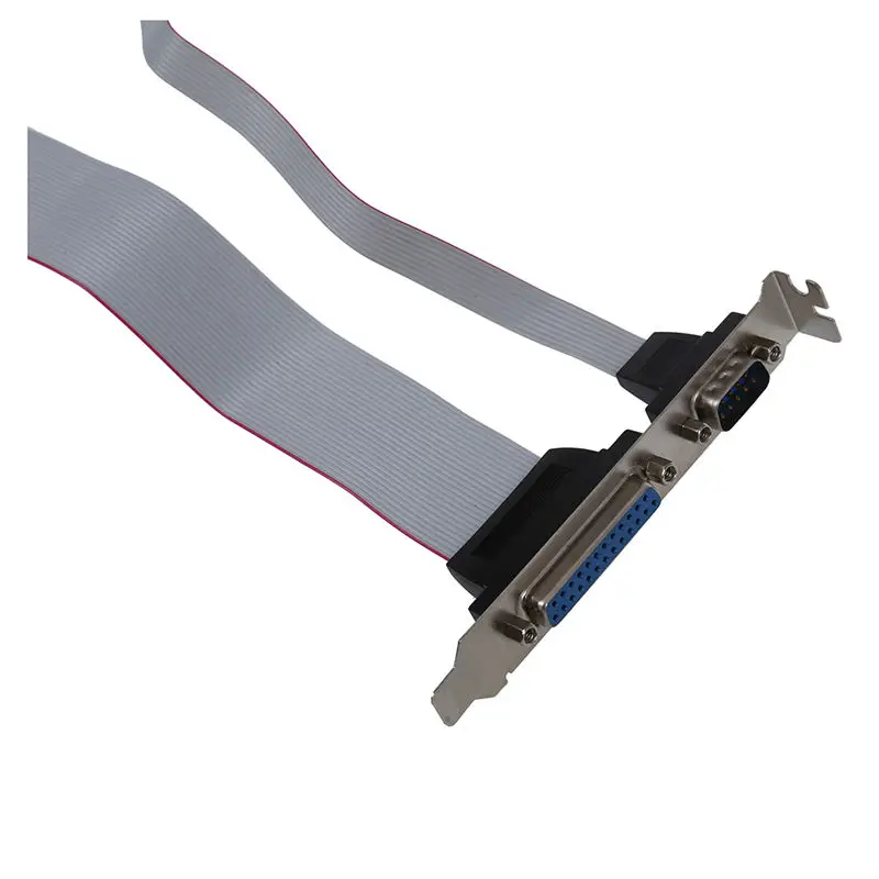 DB25 Female to IDC 26 Pin + DB 9 10 Adapter Panel Slot Plate |