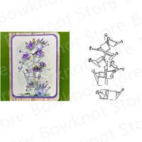 watering can flowerpot pattern clear stamps for diy making watercolor painting card and scrapbooking no cutting dies 2021 new