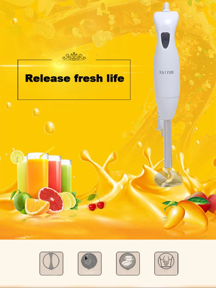 

Handheld blender mixer Cooking Stick Food Supplement Automatic Multifunctional Household Blender veggie bullet blender