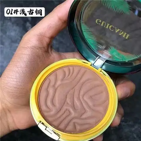 Масляный хайлайтер пудра палитра мерцающий матовый макияж для лица румяна